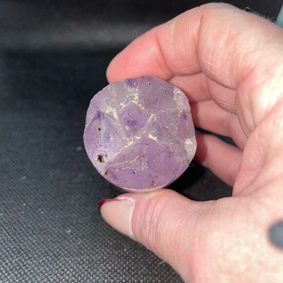 BEAUTIFUL DEEP PURPLE  AUTHENTIC AMETHYST COLUMN - Picture 7 of 11